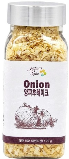 내츄럴스파이스 양파 후레이크, 1개, 70g