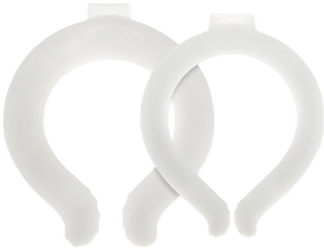 브룩스톤 몬스터 아이스 쿨링 넥밴드 2종 세트, 화이트, 1세트