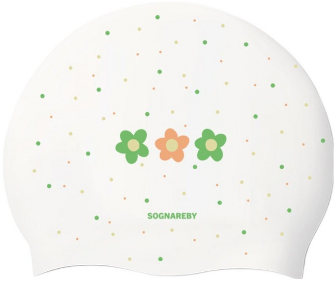 소냐레바이 도트 플라워 수모, 화이트, 1개