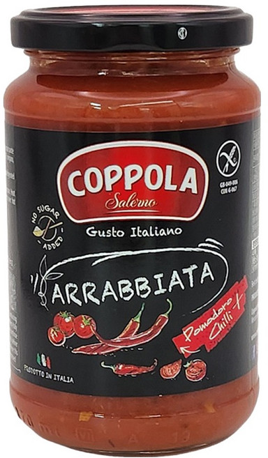 코폴라살레르노 아라비아타 소스 무가당, 350g, 1개