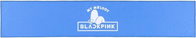 BLACKPINK x 美樂蒂 聯名款 MD 涼感毛巾, 藍色, 單品