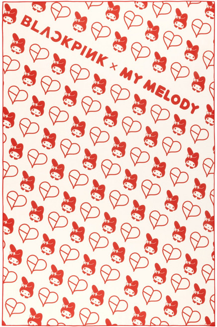 BLACKPINK x 美樂蒂 聯名款 MD 毛毯, 單一顏色, 單品