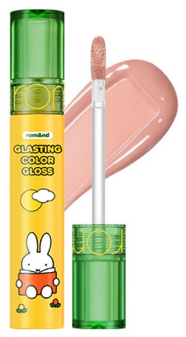 롬앤 미피 글래스팅 컬러 글로스 4g, 12 크림 쉘, 1개
