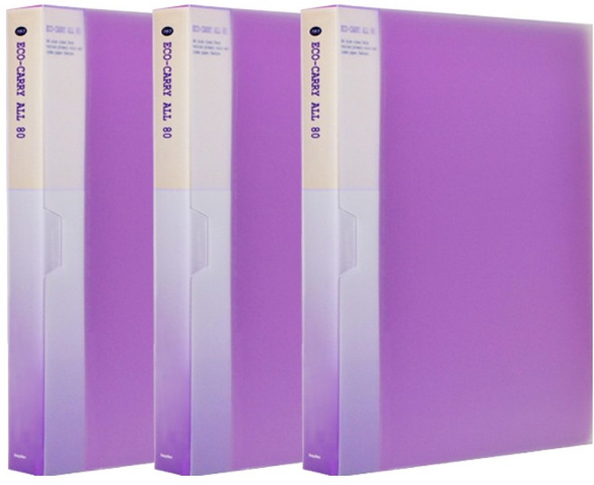 ECO Chungwoon Eco Keryol 80頁 透明文件夾 A4