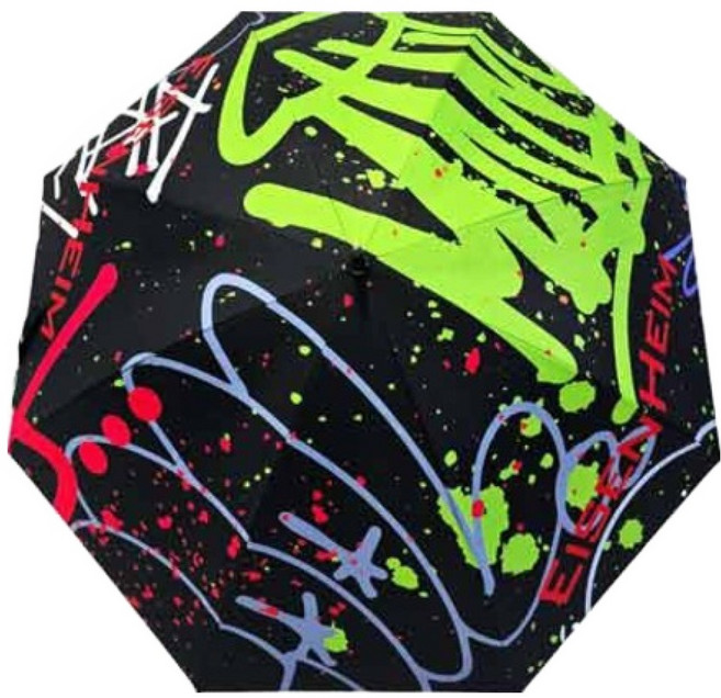 아이젠하임 초경량 카본 골프우산, 블랙 패턴, 1개