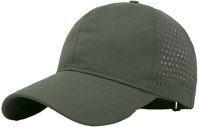 LALATIWA Luke 素色網眼棒球帽