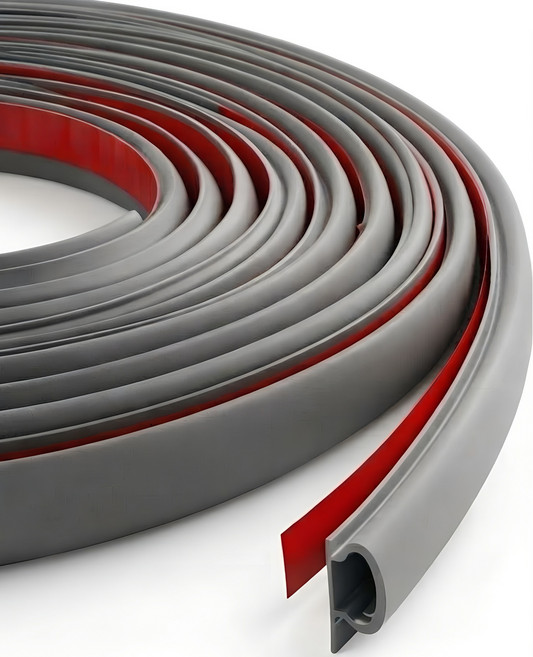 Perfectforyou 현관문 문틈 방음 방풍 고무패킹 그레이, 1개