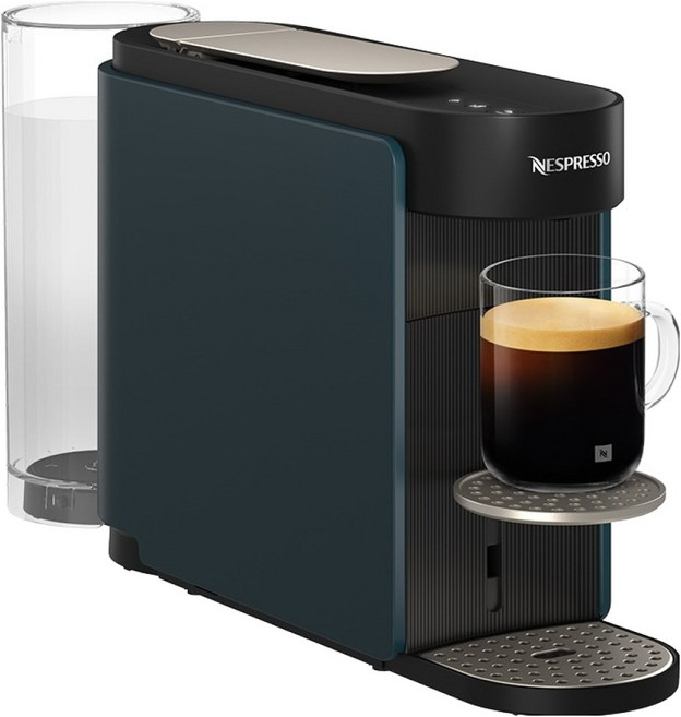 네스프레소 버츄오 업 캡슐 커피머신, 오션 블루, MC1-BL