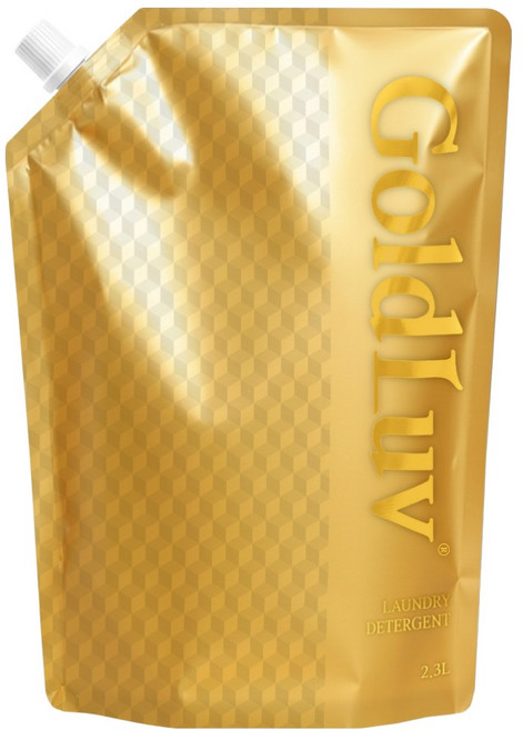 골드럽 세탁세제 베이킹소다 & 구연산 리필, 1개, 2.3L