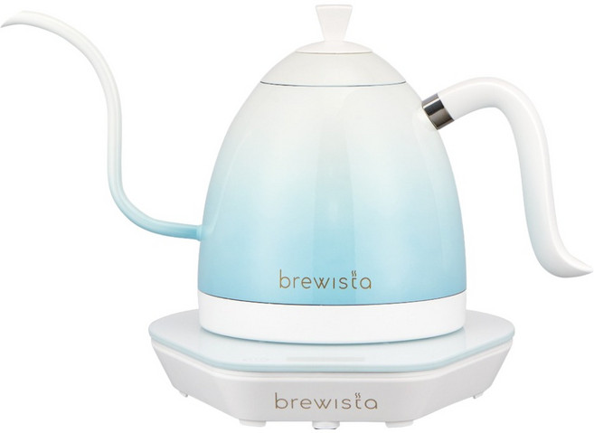 브뤼스타 아티산 전기드립포트 pro 그라디언트블루 600ml, BR6106GVKKC