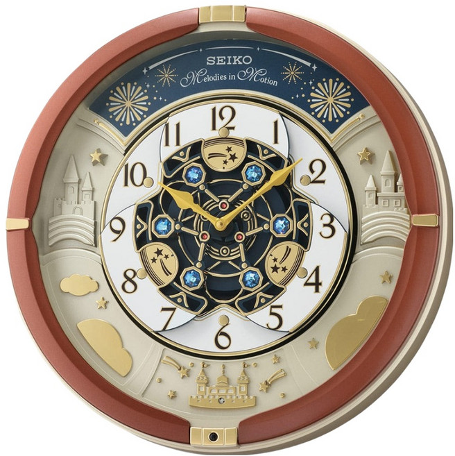 SEIKO 精工 動態時鐘 QXM378B