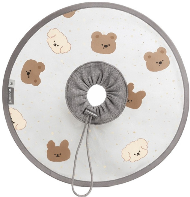 리치독스 반려동물 투명 넥카라, 헤일로 퍼피, 1개