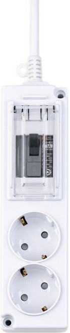 보코 고용량 4000W 배선차단용 멀티탭 2구, 5m, 혼합색상, 1개