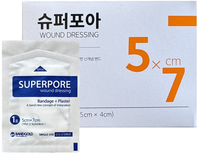 밴드골드 슈퍼포아 밴드, 100개입, 1개