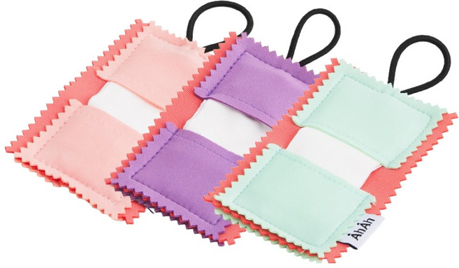 아아랜드 강아지 분리불안 노즈워크 미니매트 티슈형 3종 세트, 혼합색상, 1세트