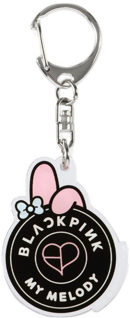 BLACKPINK x 美樂蒂 聯名款 MD 壓克力鑰匙圈, 圓形, 單品