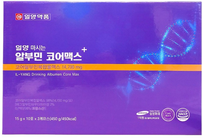 일양약품 마시는 알부민 코어맥스 한국고려홍삼 30p, 450g, 1개