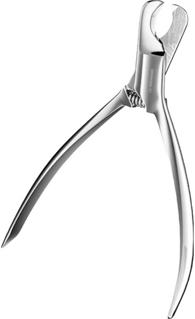 딩동펫 반려동물 세이프티 스테인리스 발톱깍이, 실버, 1개