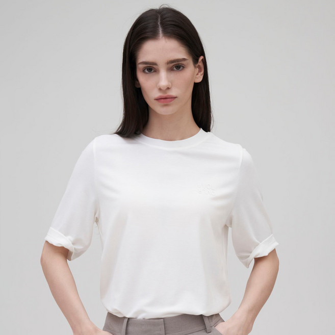 Olivia Lauren 女款胸前Logo印花T恤 VOBAS6M4311