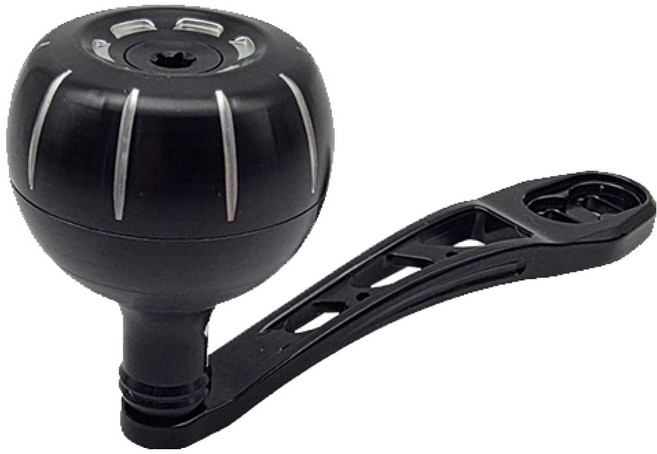 하이텐 국궁890 H42 전동 파워 원핸들, 1개, 블랙실버