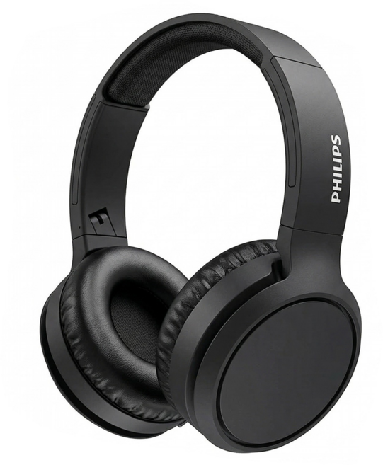 PHILIPS 飛利浦 無線藍芽耳罩式耳機, 經典黑, TAH5205