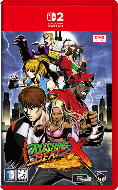 닌텐도 Switch 2 러싱 비트 X 리턴 오브 브롤 브라더스 한국어판