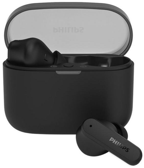 PHILIPS 飛利浦 藍芽耳機, 黑色, TAT2000