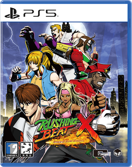 플레이스테이션 5 러싱 비트 X 리턴 오브 브롤 브라더스 타이틀 한국어판