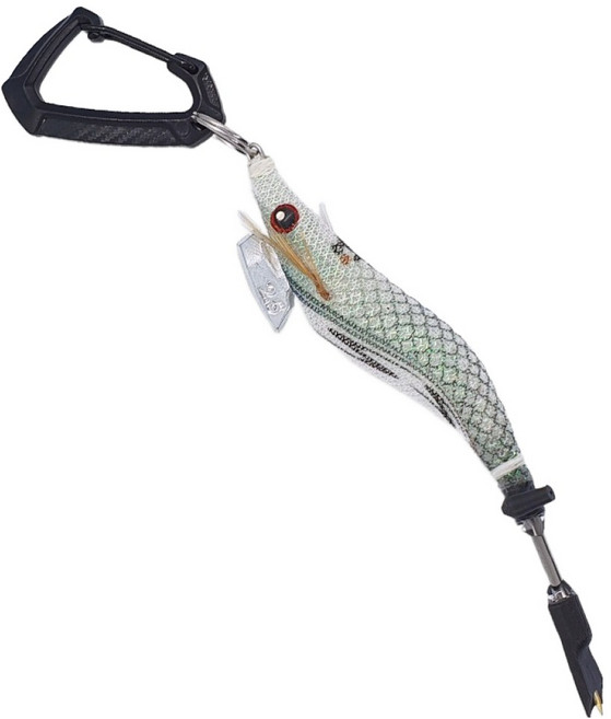 어복 오징어 피빼기 시메칼 네온 18cm, 1개, 화이트