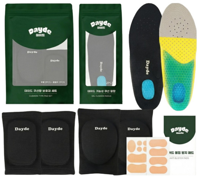 데이드 프리미엄 군입대 훈련소 준비물 4종 세트, 혼합색상, 1세트