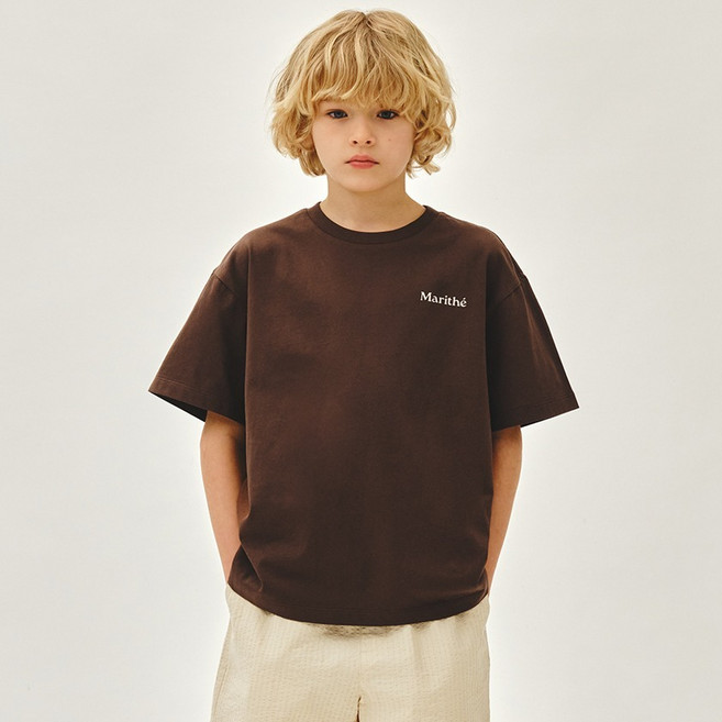 MaritheFrancoisGirbaud 兒童款 BACK GRAPHIC OVERSIZED TEE