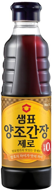 샘표 양조간장 제로, 1개, 500ml