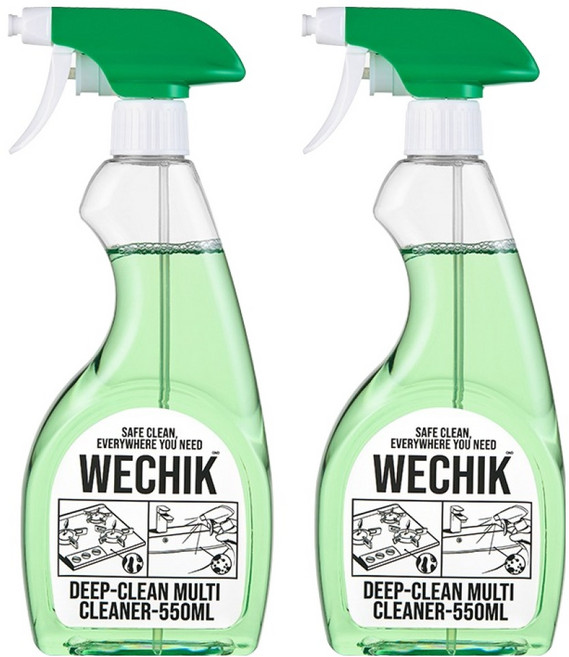 위칙 딥클린 주방 찌든때 세정제, 2개, 550ml