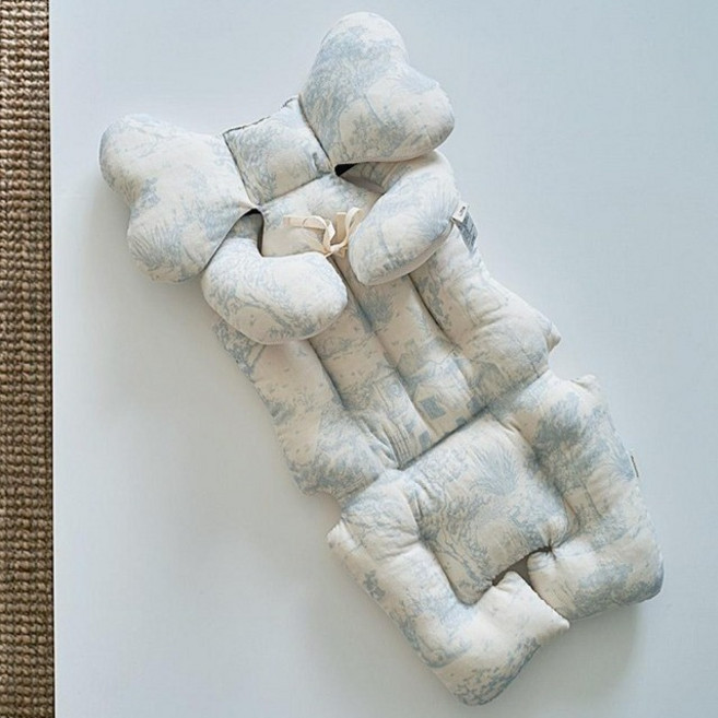 마롤로뜨 뜨왈드주이 유모차 양면 라이너, 블루, 1개