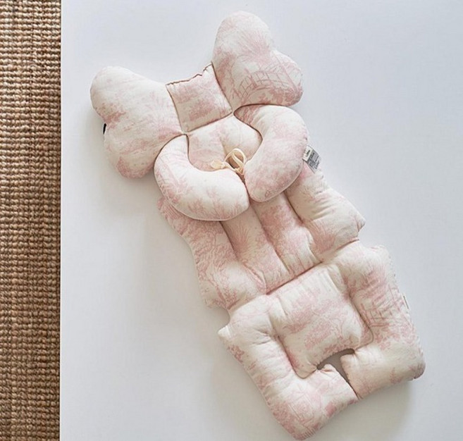 마롤로뜨 뜨왈드주이 유모차 양면 라이너, 핑크, 1개