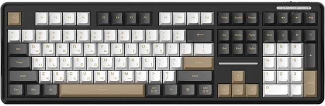 프리플로우 archon AK27 OSCAFE 저소음 사무용 유무선 멤브레인 키보드, 에스프레소, archon_AK27 OSCAFE_ESPRESSO, 키캡