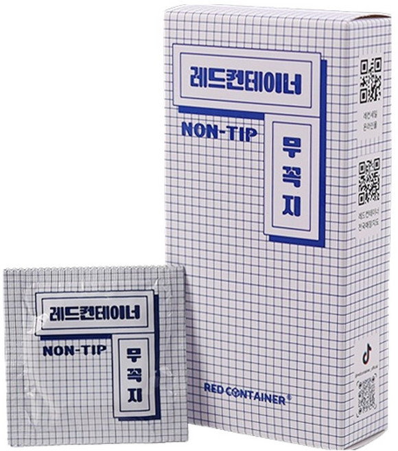 레드컨테이너 무꼭지 초박형 리얼 무진공 초밀착 콘돔, 1개, 12개입