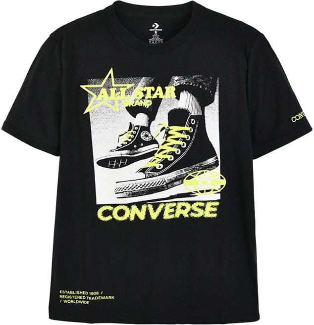 CONVERSE 匡威 照片圖案短袖T恤