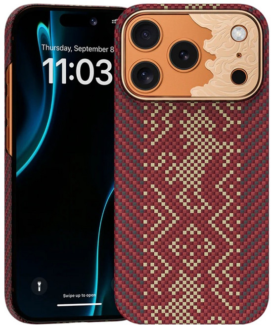 벤크스 ArmorAir Knight 맥세이프 슬림 카본 휴대폰 케이스