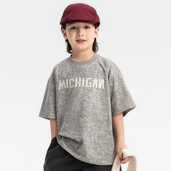 보이티브 미시건 티셔츠 V1318