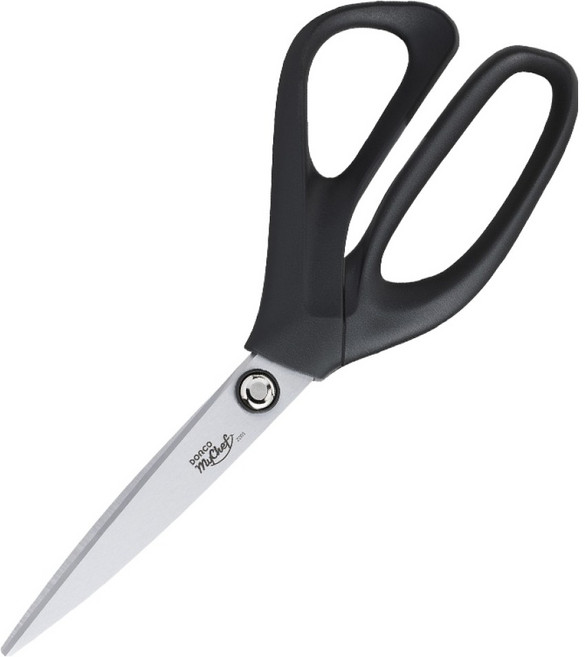 도루코 뉴베이직 100A 주방 양손가위, 블랙, 1개