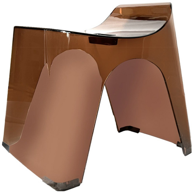 휴바스 목욕용 스툴, 클리어브라운