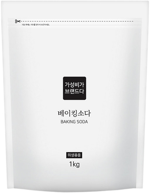 가성비가브랜드다 베이킹소다 파우치, 1kg, 1개