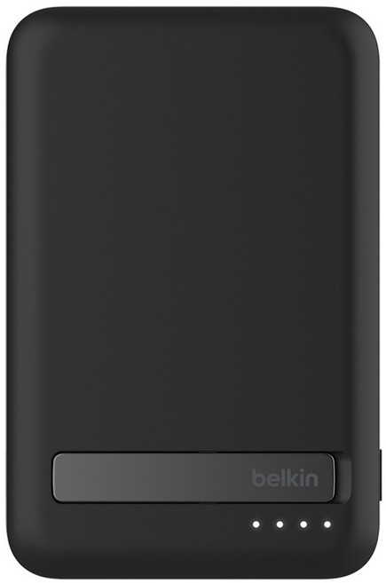 belkin 貝爾金 BoostCharge Pro Qi2 磁吸無線充電行動電源 5000mAh Type-C, 黑色, BPD006