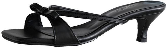 GODSHOE 女款手工 Navillera 中跟穆勒鞋 5cm