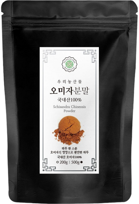 韓國產五味子粉, 500g, 1個