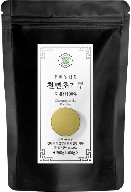 국내산 천년초가루, 200g, 1개