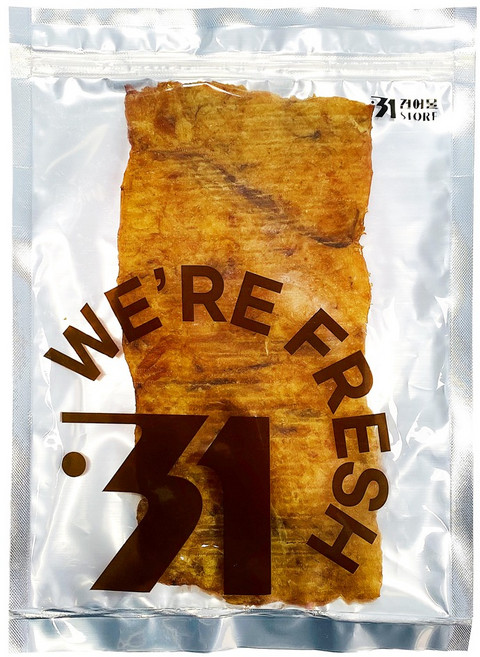 31건어물 구운 아귀포 장줄, 1개, 90g