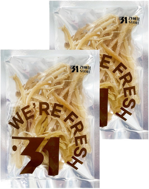 31STORE 古早味真魷魚, 2個, 100g