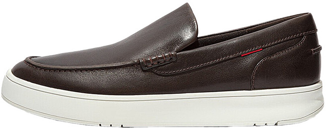 fitflop 男士 Brans 皮革樂福鞋